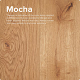 Rubio Monocoat Wood Stain & Finish 65 ft² - Mocha | Oil Plus 2C | Quick-Dry, Eco-Friendly Linseed Wood Oil for Indoor Use, Includes Accelerator (Part B) | Protector | 130 ml Rubio Monocoat