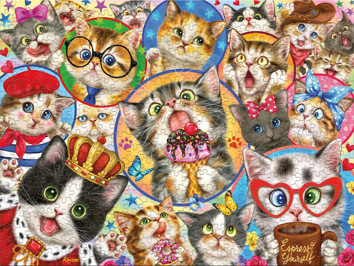 Ceaco - Character Cats - 500 Piece Jigsaw Puzzle Ceaco