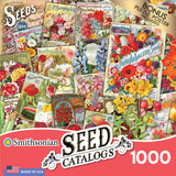 RoseArt - Smithsonian Archives Collection - Vintage Seed Packets - 1000 Piece Jigsaw Puzzle for Adults RoseArt