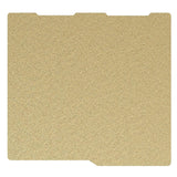 HzdaDeve 256X268MM PEI Sheet for Anycubic Kobra 3/Combo/ACE Pro Flexible Spring Steel Build Plate Double Sided Textured Bed Board for 3D Printer Accessories Replacement (Gold) HzdaDeve