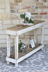 46" Luxe Combo Console (White Combo) Doug and Cristy Designs