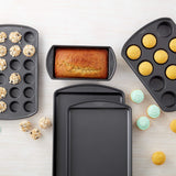 Wilton Perfect Results Premium Non-Stick Bakeware Cookie Baking Sheets Set, 2-Piece, Steel Wilton