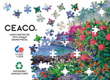 Ceaco – The Essence of Aloha - 300 Piece Jigsaw Space Saver Puzzle – Puzzles for Smaller Spaces and Surfaces Ceaco