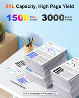 E-Z Ink Pro Compatible Ink Cartridge Replacement for Brother LC3029 XXL LC3029BK LC 3029 to use with MFC-J5830DW MFC-J5830DWXL MFC-J5930DW MFC-J6535DW MFC-J6535DWXL MFC-J6935DW Printer (4 Pack) E-Z Ink Pro