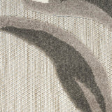 Nourison Home Aloha Indoor-Outdoor Beige 7' x 10' Area Rug, Easy Cleaning, Non Shedding, Bed Room, Living Room, Dining Room, Kitchen (7x10) Nourison