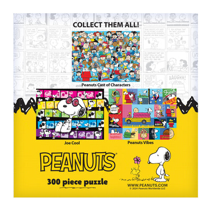 RoseArt - Peanuts - Peanuts Cast of Characters - 300 Piece Jigsaw Puzzle for Adults