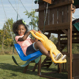 Swing-N-Slide WS 8350 Willows Peak Deluxe Swing Set, Wood Swing-N-Slide