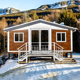 Tiny Homes for Sale Prefab,20ft & 40ft Portable Container Modular Foldable Customizable Tiny Houses to Live in for Adults with 1-4 Bedroom 1 Fully Functional Kitchen & Bathroom,Storm-Resistant Design Generic