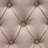 Andeworld Modern Loveseat Settee Button Tufted Sofa Couch Upholstered Banquette Dining Bench High Back Living Room Funiture,Khaki Andeworld