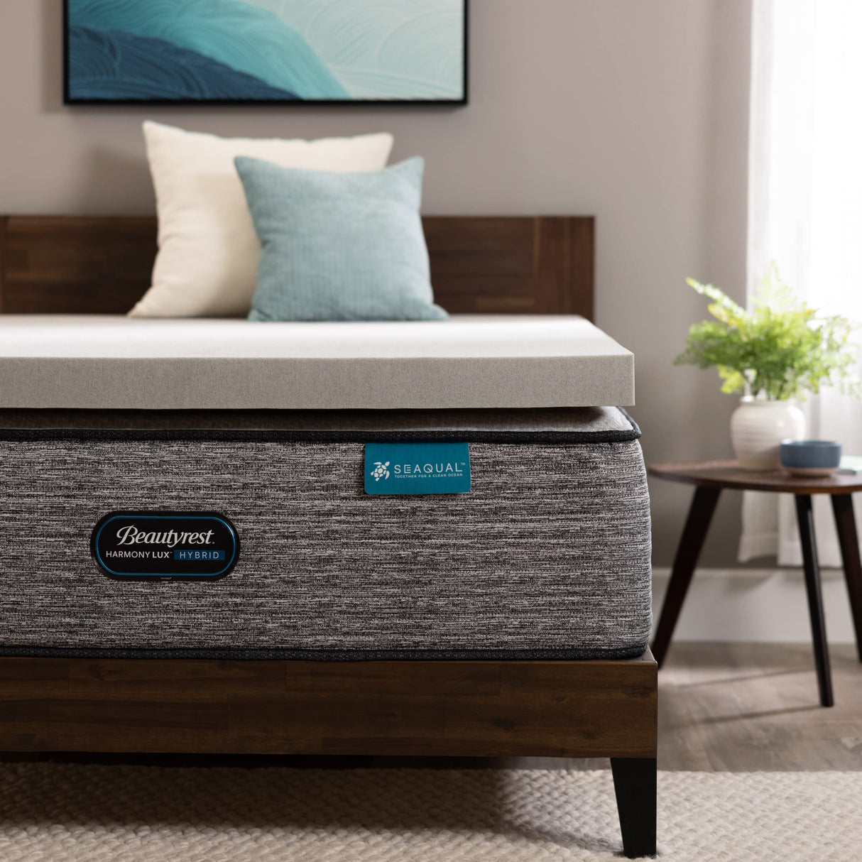 Beautyrest Black Diamond Cooling, Pressure-Relieving Memory Foam Mattress Topper, Twin, 3-Inch, Grey Beautyrest