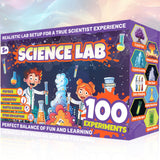 Bloonsy Science Kits for Kids | Ultimate Chemistry Lab Setup with 100 Experiments | Toys Set for Boys and Girls Age 7-8-9-12 BLOONSY