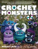 Crochet Monsters: With more than 35 body patterns and options for horns, limbs, antennae and so much more, you can mix and match options for thousands upon thousands of possibilities! WoodArtSupply