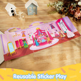 JOYIN Princess Dress-Up Reusable Sticker Book for Toddlers, 3D Sticker Books for Kids 3 4 5, Travel Essentials, Airplane Activity Toys, Crafts Gifts, Birthday Gifts JOYIN
