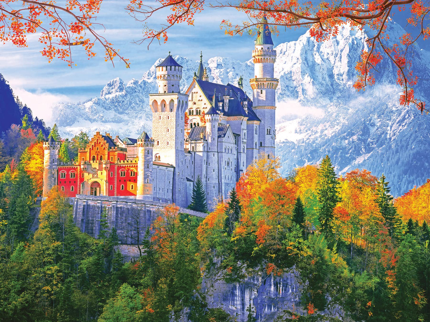 RoseArt - Kodak Premium - Castle, WA - 550 Piece Jigsaw Puzzle for Adults