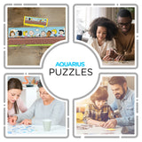 AQUARIUS Peanuts Puzzle (Slim 1000 Piece Jigsaw Puzzle) - Officially Licensed Peanuts Merchandise & Collectibles - Glare Free - Precision Fit - 12x36 Inches AQUARIUS