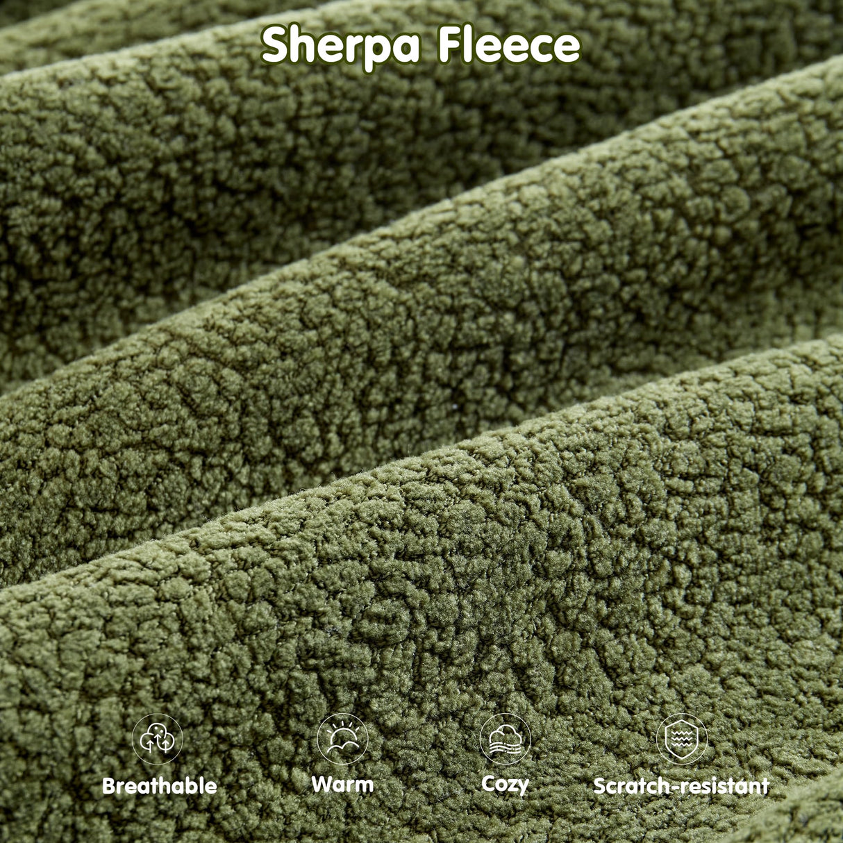 ovios 104" Cloud Sectional Couch with L-Shape Chaise,Modern Modular Sofa with Deep Seat, Upholstered Couches for Living Room Bedroom,No Assembly Required, Green (Cloud Velvet) ovios