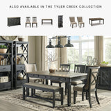 Signature Design by Ashley Tyler Creek 20" Dining Room Upholstered Chair, 2 Count, Antique Black Signature Design by Ashley