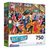 RoseArt - Back to The Past - Sock Hop - 750 Piece Jigsaw Puzzle for Adults RoseArt