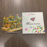 Poetrydraw Diamond Art Ornament Desktop Kit Christmas Train, Stand Up Acrylic Diamonds Painting Ornament Kit for Adults, DIY Special Diamond Gem Craft Table Tops Placement Board Kit WoodArtSupply