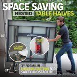 JOOLA Outdoor Table Tennis Table, Blue, Size: One size JOOLA