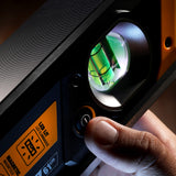 ToughBuilt - 24-in Lighted Magnetic Box Level, Digital Backlit Display, Shock Absorbing Endcaps, Powerful rare earth magnets provide superior holding strength - TB-H2-L-24LH-M ToughBuilt