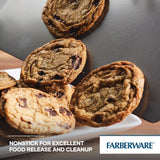 Farberware GoldenBake Bakeware Nonstick Baking Pans/Cake Pan Set, Round, Insulated, Two 8-Inch, Gray Farberware