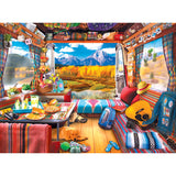 RoseArt - My Happy Place - Van Life - 750 Piece Jigsaw Puzzle for Adults RoseArt