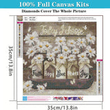 EIBEILI Diamond Art Kits for Adults,Inspirational 5D Diamond Painting for Beginners Round Full Diamond Art Kits,DIY Diamond Pictures Gemstone Art and Crafts Home Decor 14x14inch EIBEILI