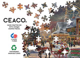 Ceaco - Thomas Kinkade - Holiday - Christmas Festival - 1000 Piece Jigsaw Puzzle Ceaco
