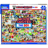 White Mountain Puzzles Movie Quotes The 80s 1000 Piece Jigsaw Popular Pop Culture Puzzle White Mountain