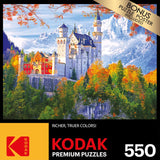 RoseArt - Kodak Premium - Castle, WA - 550 Piece Jigsaw Puzzle for Adults RoseArt