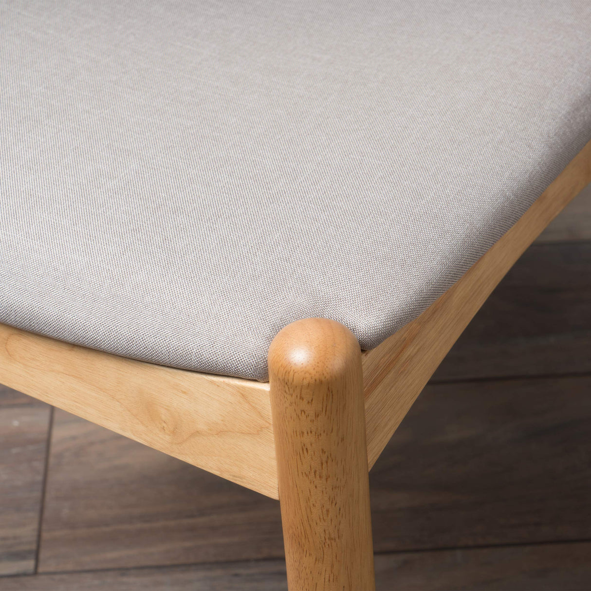 Christopher Knight Home Francie Fabric with Oak Finish Dining Chairs, 2-Pcs Set, Beige Christopher Knight Home