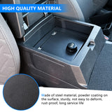 West-xingzhe Center Console Lock Safe Box Compatible with Toyota Tacoma 2024 2025+ Accessories Center Console Gun Safe High Security Armrest Lock Box with 3 Digit Combination Lock with Key West-xingzhe