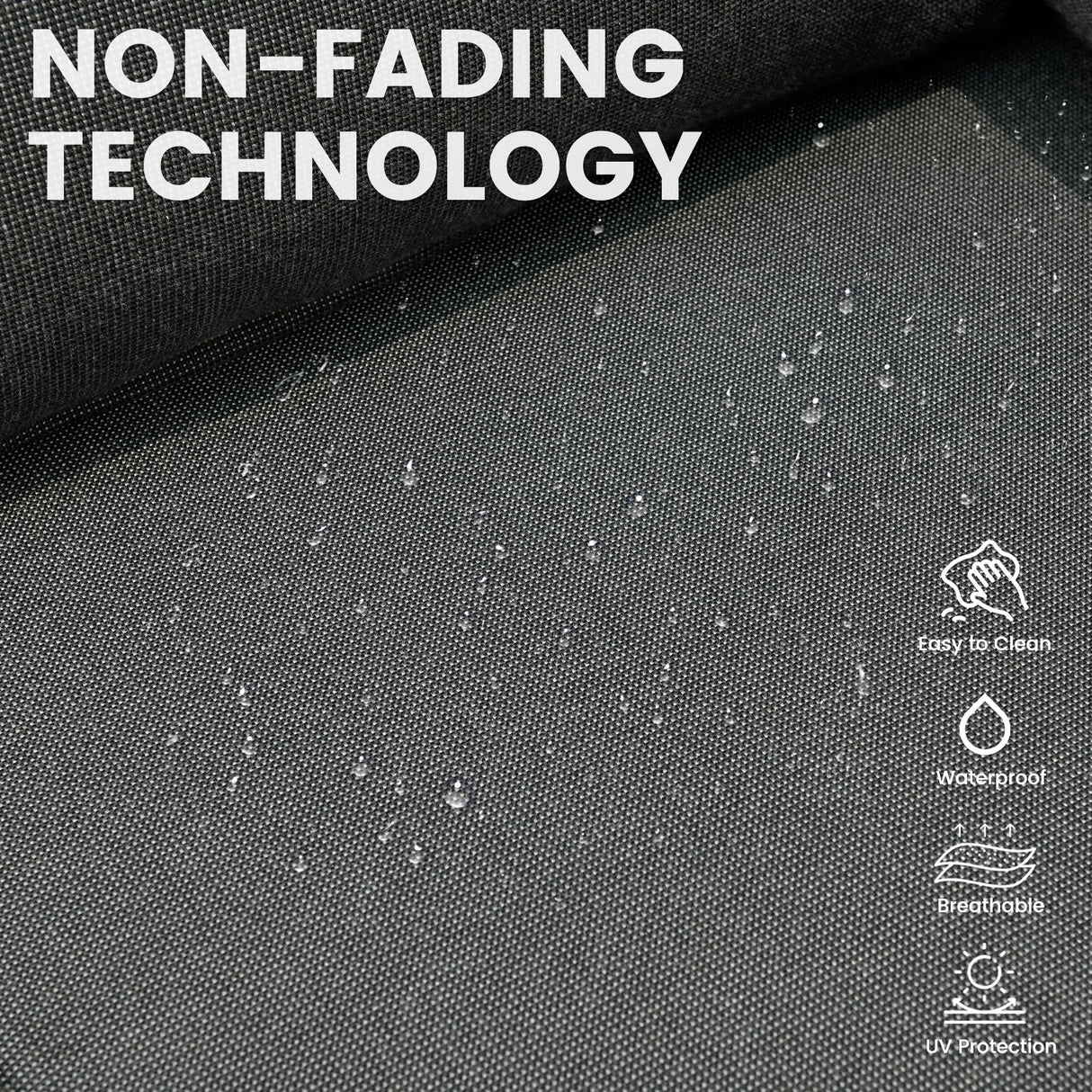 CAODOC Patio Furniture Sets 7 Pieces Outdoor Sectional Rattan Sofa Manual Weaving Wicker Patio Conversation Set with Ottomans and T Cushion(Black) CAODOC