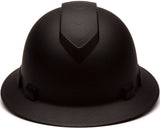 Pyramex Safety Ridgeline Full Brim Hard Hat, 4-Point Ratchet Suspension, Matte Black Graphite Pattern Pyramex Safety