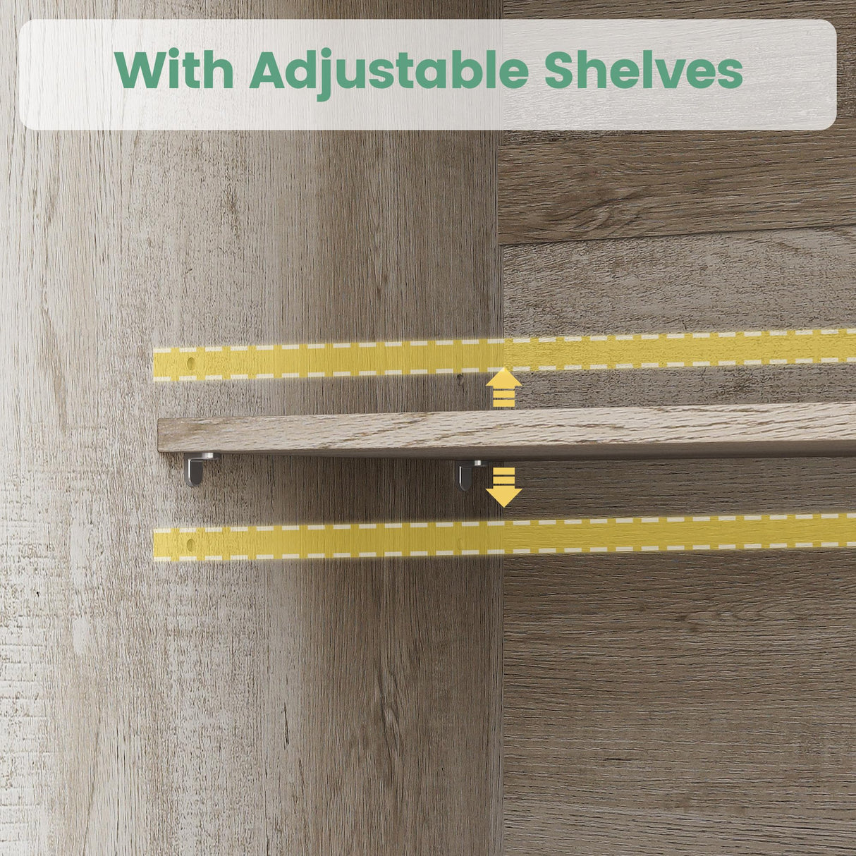 ANCTOR Kitchen Pantry Cabinet with LED Lights, 6 Barn Doors, 71.3" H ×39.4" W, Large Wooden Storage Cabinet with 12 Shelves, Freestanding Cupboard with Door Storage Rack for Dining Room, Rustic Maple ANCTOR