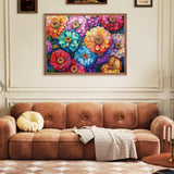 500 Piece Puzzle for Adults Puzzle Flowers, Recycled Cardboar Jigsaw Puzzles 500 Pieces Children Elderly, Family Activity Game Great Gift for Mom Dad Friend Difficult Puzzles Size 20.5 x 15 inches Biarek