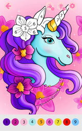 My Little Unicorn: Kids Coloring by Numbers VladMadGames