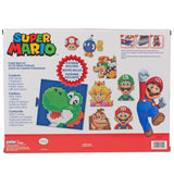 Perler Nintendo Super Mario Fused Bead Kit, 4,385 Pieces, 8 Patterns, Includes Pegboard & Ironing Paper, Create Mario, Luigi, Yoshi & More Perler