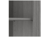 Saratoga Tall 5 Shelf Bookcase in Modern Gray by Bush Furniture Bush Business Furniture