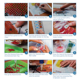 DIAMOND DOTZ at Home Fishing at Sunrise Diamond Painting Kits for Adults - Diamond Art Kits a Relaxing Creative Craft Kit with Dotz Gems 16x12 DIAMOND DOTZ