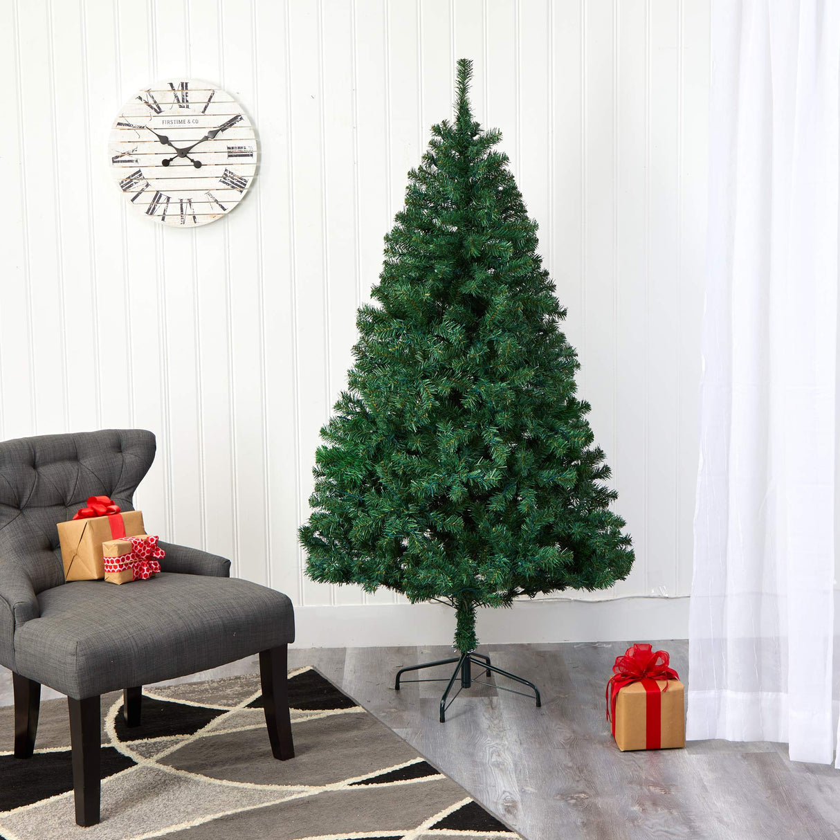 Nearly Natural 5ft. Northern Tip Pine Artificial Christmas Tree Nearly Natural