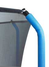 Machrus Upper Bounce Trampoline Net Replacement 8FT 10FT 11FT 12FT 13FT 14FT 15FT 17FT- Safety Net for Top-Ring Flex Enclosure System Curved Poles Round Trampoline Upper Bounce