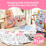 Craftikit ® Award-Winning Unicorn and Princess Foil Art & Rainbow Scratch Art for Kids- 2-in-1 Arts and Crafts Kit for Kids Ages 4-10 - Unicorn Crafts for Girls Ages 4, 5, 6, 7, 8, 9, 10 Craftikit