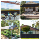 Shade Cloth - for Plants Greenhouse, 70% Sunblock Shade Sails -for Outdoor Garden Pergola Patio Lawn Sun Shade Cloths for Kennel Chicken Coop Easier to Hang Plant Shade Net Cover QLOFEI