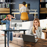 SOHOMACH Electric Standing Desk - Adjustable Height with Memory Preset, 55 x 24 Inches Ergonomic Design Stand Up Home Office Standing Desk SOHOMACH