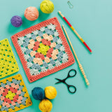 The Granny Square Crochet Bible: Everything you need to know about how to crochet granny squares WoodArtSupply