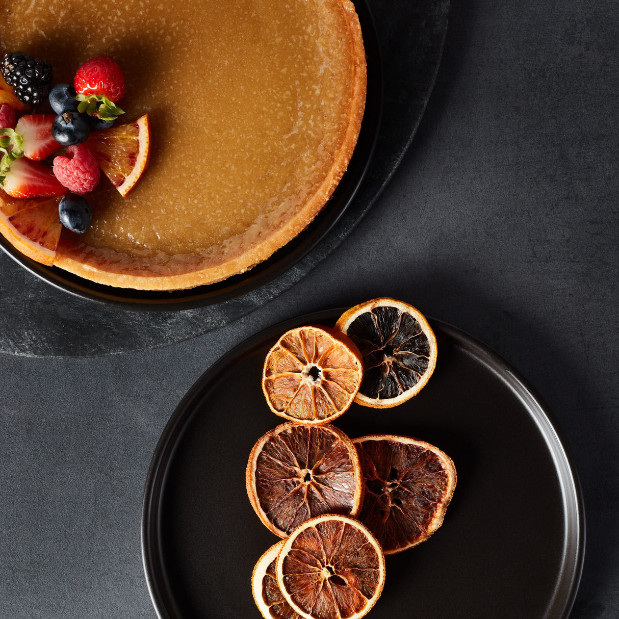 Stone Lain Coupe Dinnerware Set, Service For 4, Black Matte Stone Lain