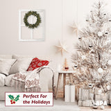 Ilyapa Window Frame Wall Decor 2 Pack - Large 18x22 Inch Rustic White Wood Window Pane Country Farmhouse Decorations Ilyapa