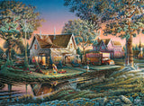 Buffalo Games - Terry Redlin - His First Friend - 1000 Piece Jigsaw Puzzle for Adults Challenging Puzzle Perfect for Game Nights - 1000 Piece Finished Size is 26.75 x 19.75, Large Buffalo Games